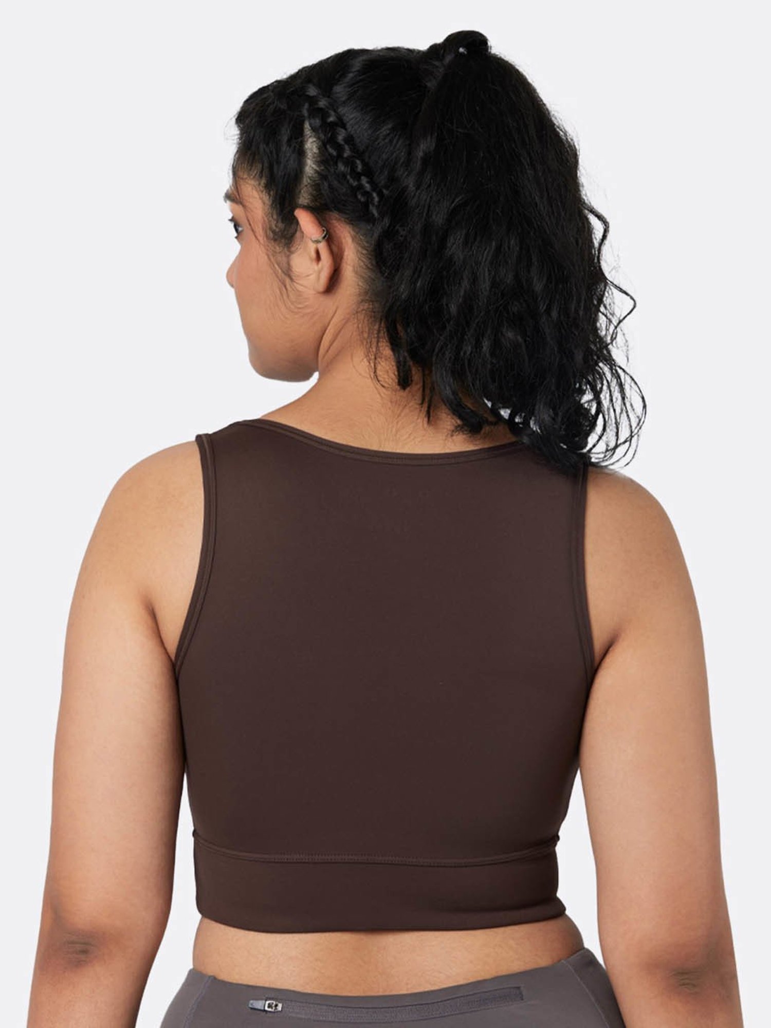 BlissClub Brown The Ultimate Comfort Sports Bra