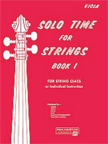 Alfred 00-13062 Solo Time for Strings- Book 1 - Music Book