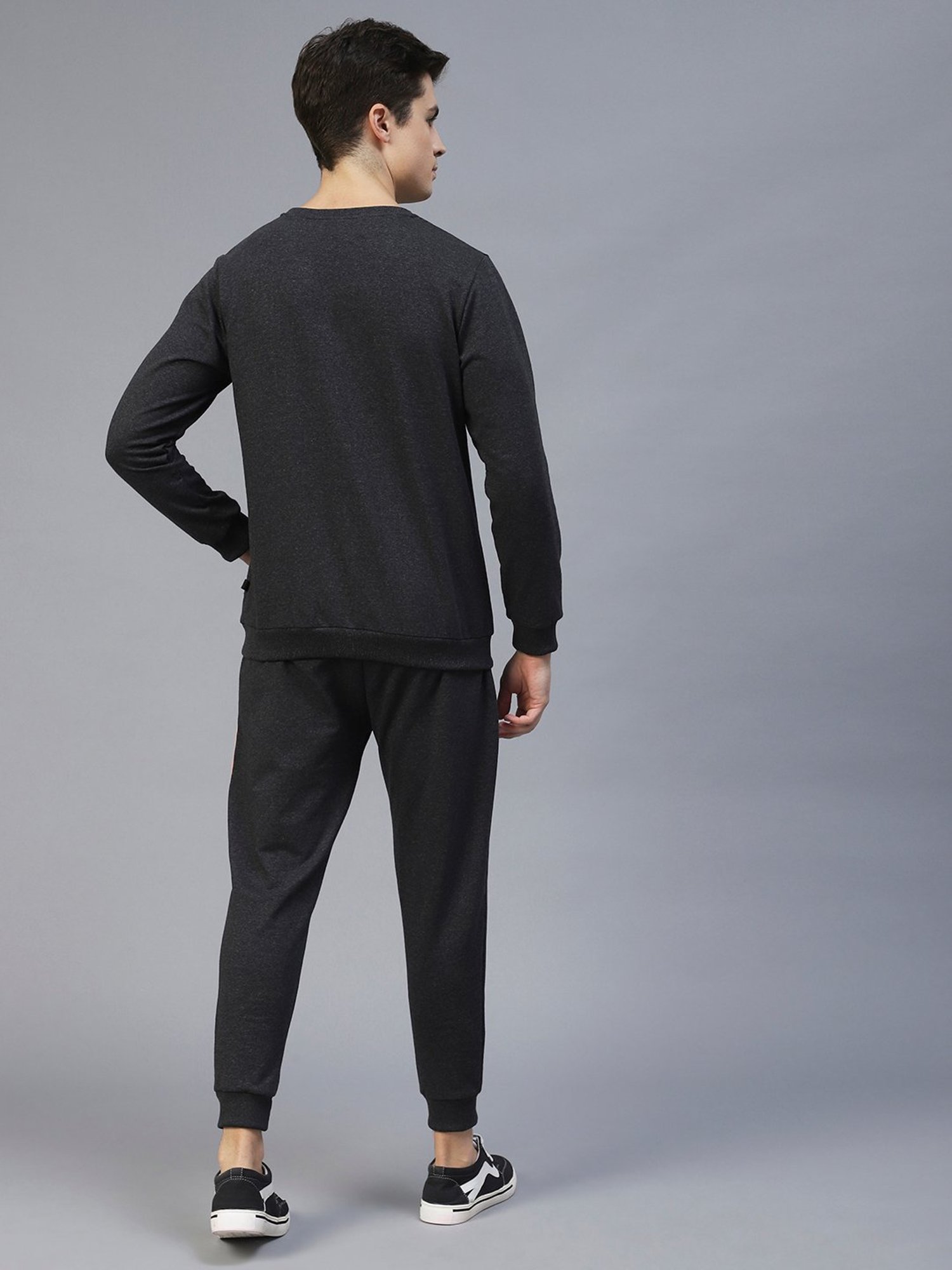 Rigo Grey Regular Fit Tracksuit