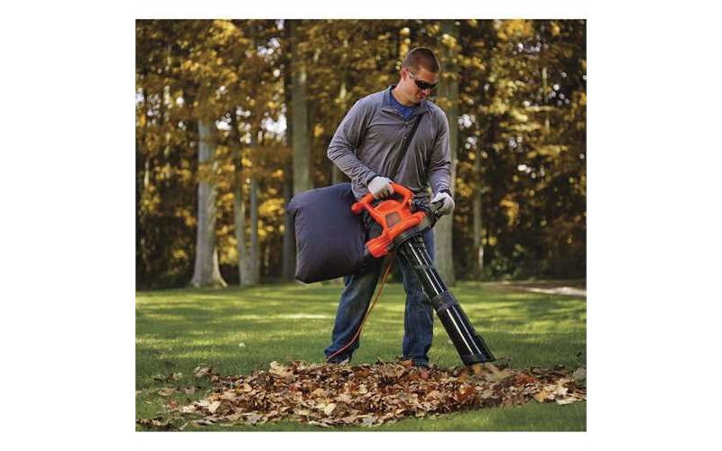 Black & Decker BV5600R 12 Amp High Performance Two Speed Handheld Electric Mulcher Blower Vac