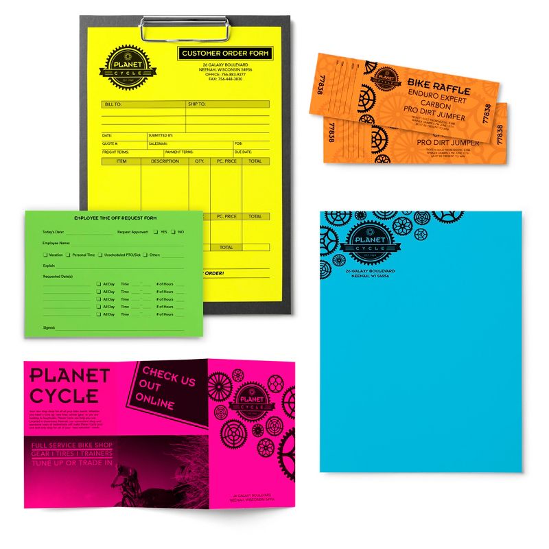 Astrobrights Colored Paper 8.5" x 11" 24lb 100ct Glow