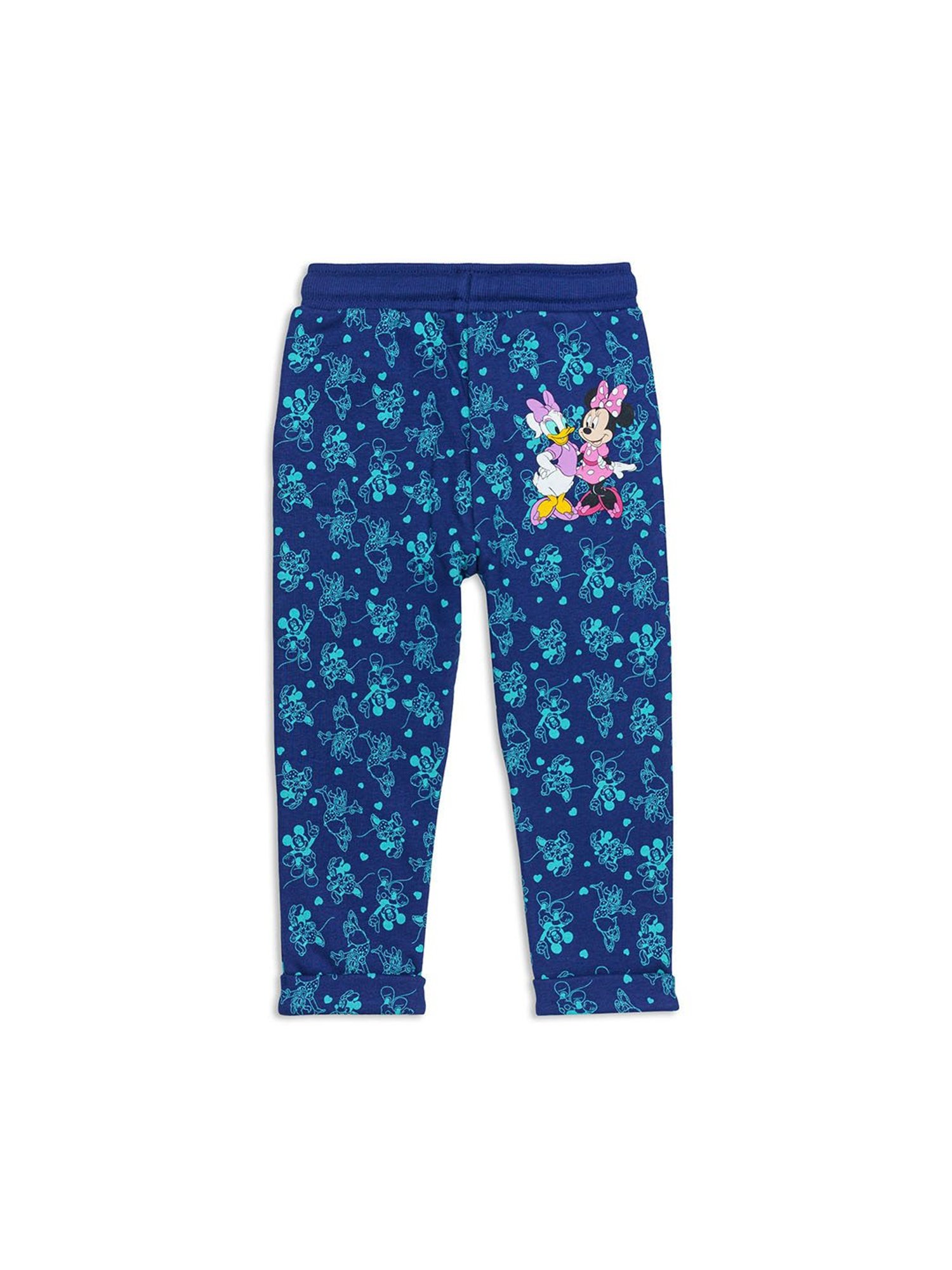H by Hamleys Infants Girls Navy Printed Trackpants
