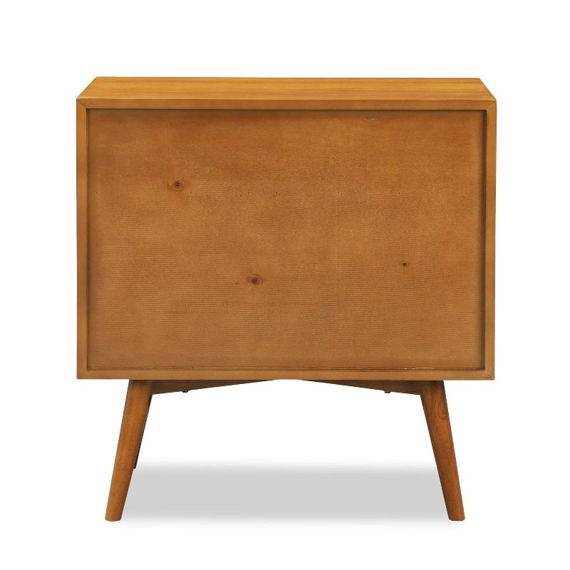 Fleish Nightstand Light Brown - Edgemod