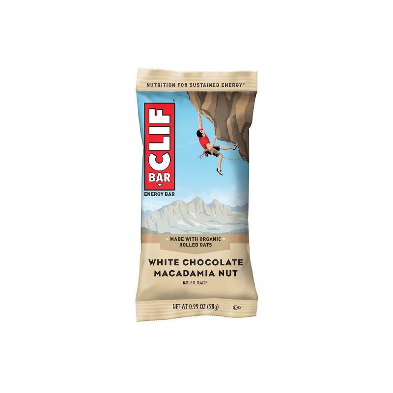 CLIF Bar White Chocolate Macadamia Nut Energy Bar Minis - 20ct