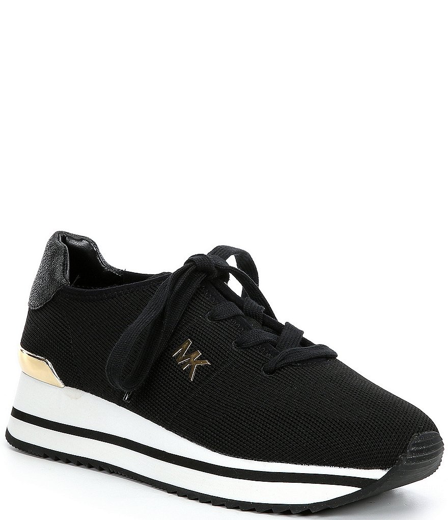 MICHAEL Michael Kors Monique Knit Lace-Up Trainers