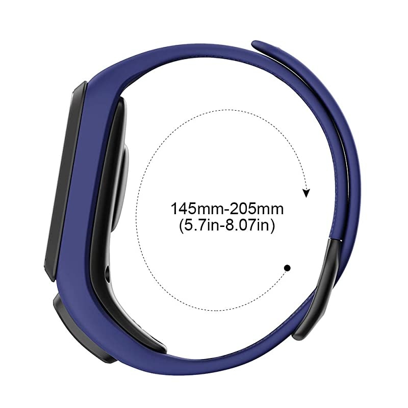 Silicone Watch Band Replacement for SparkSpark 3Golfer 2AdventurerRunner 23 Smartwatch for Man WomenDark Blue