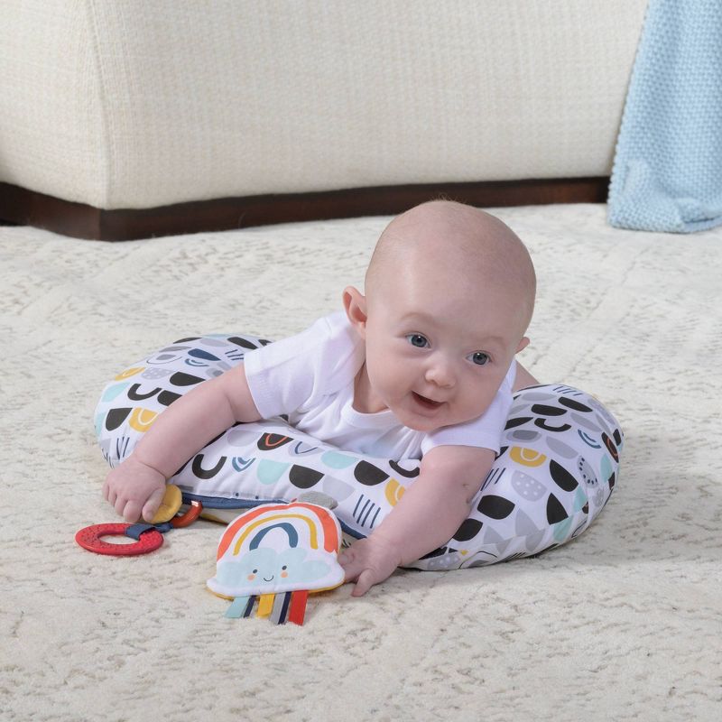 Boppy Original Feeding and Infant Support Pillow - Floral Stripes