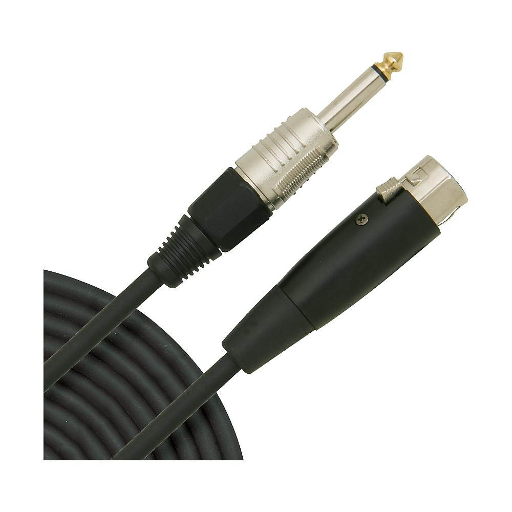 Musician's Gear 20 ft. Hi-Z XLR Mic Cable Black 20 ft.