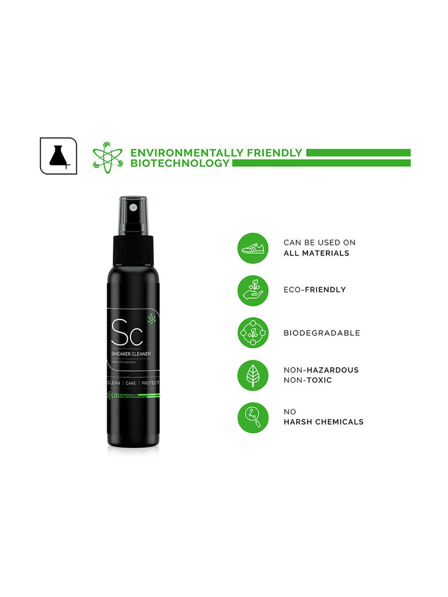 Sneaker Lab Environmentally Friendly Shoe Cleaner Spray 125 Ml