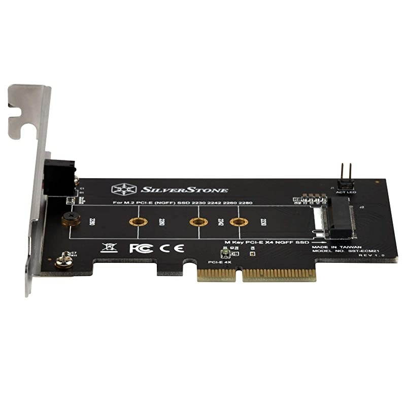 M2 to M Key Pci-E X4 Card ECM21-USA