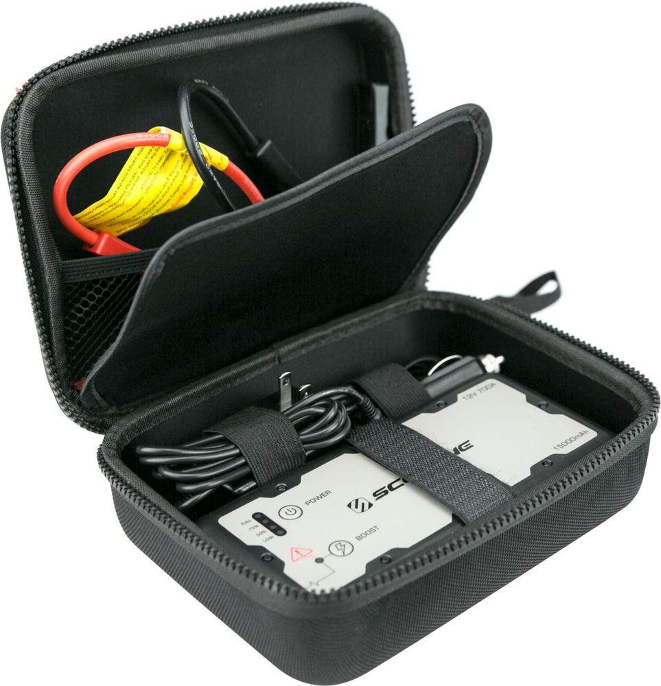 Scosche - Portable Car Jump Starter with USB Power Bank - Gray