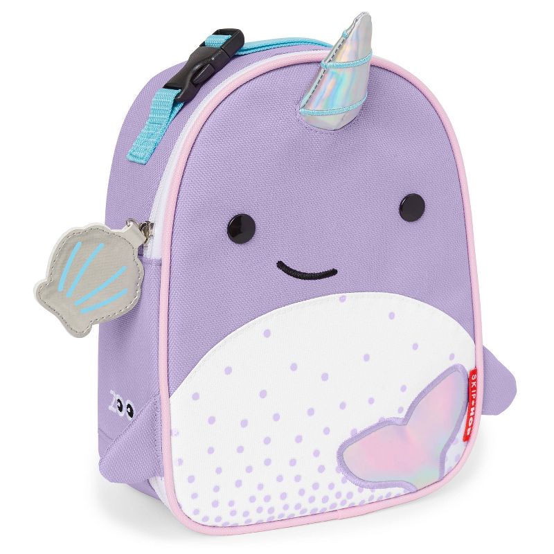 Skip Hop Zoo Little Kids' & Toddler Insulated Lunch Bag - Narwhal