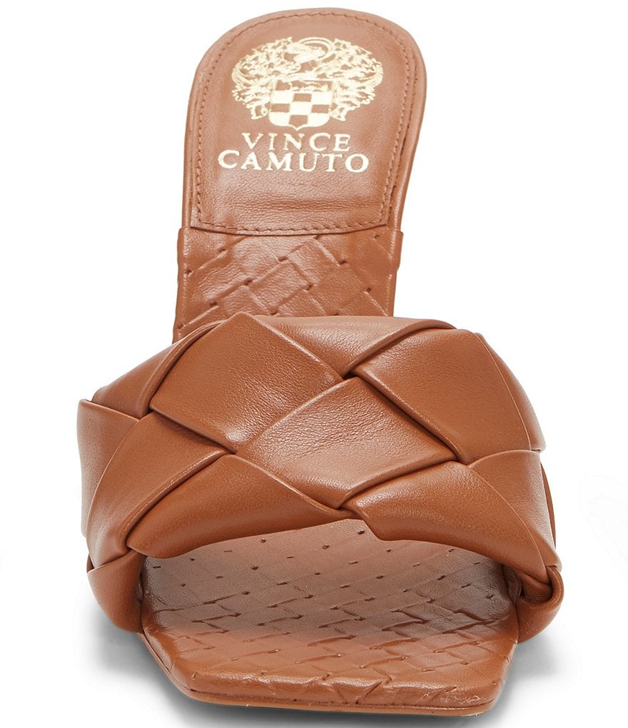 Vince Camuto Brelanie Woven Leather Dress Mules