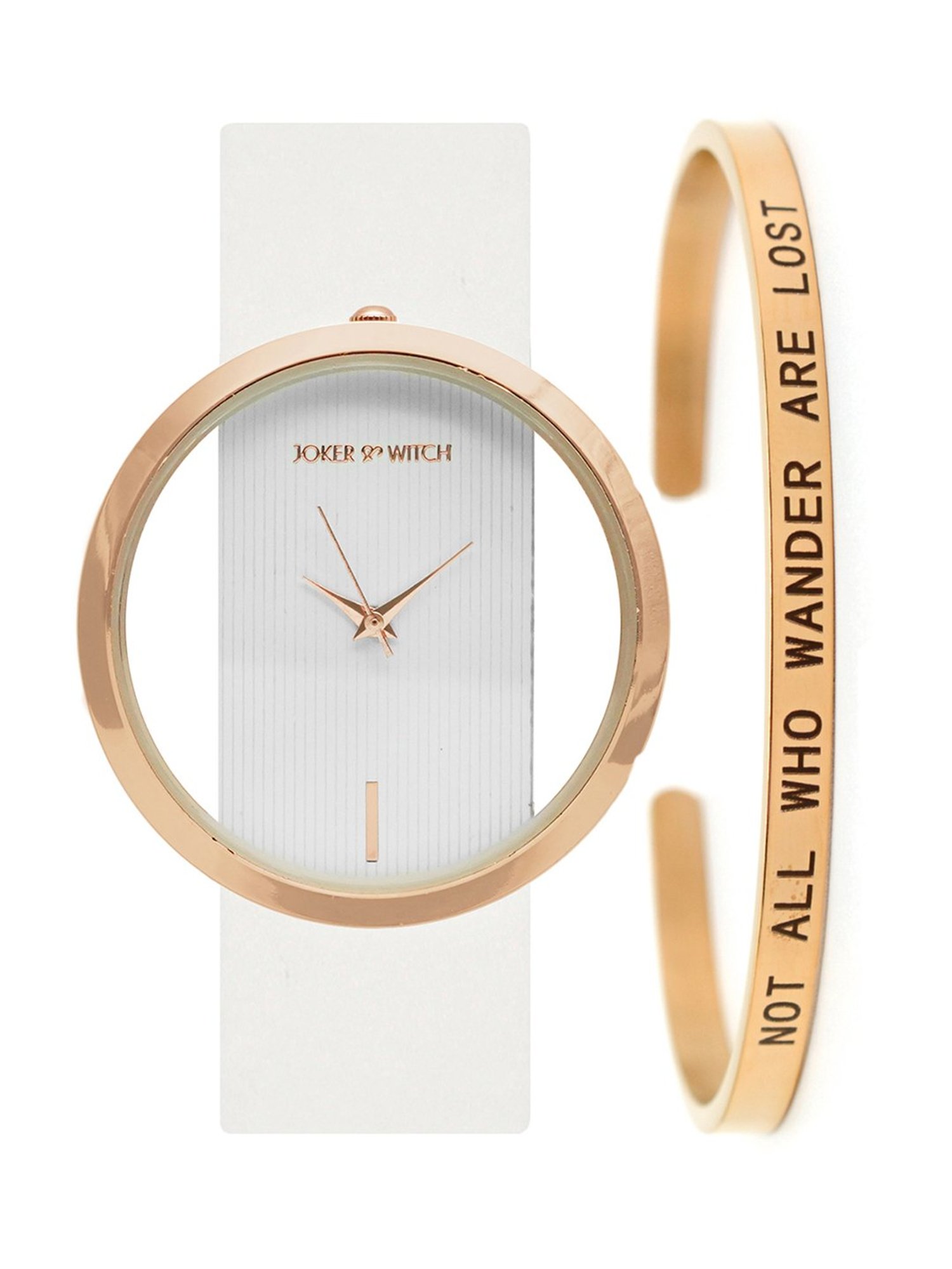 Joker & WItch JWBS267 Analog Watch with Bracelet Gift Set for Women