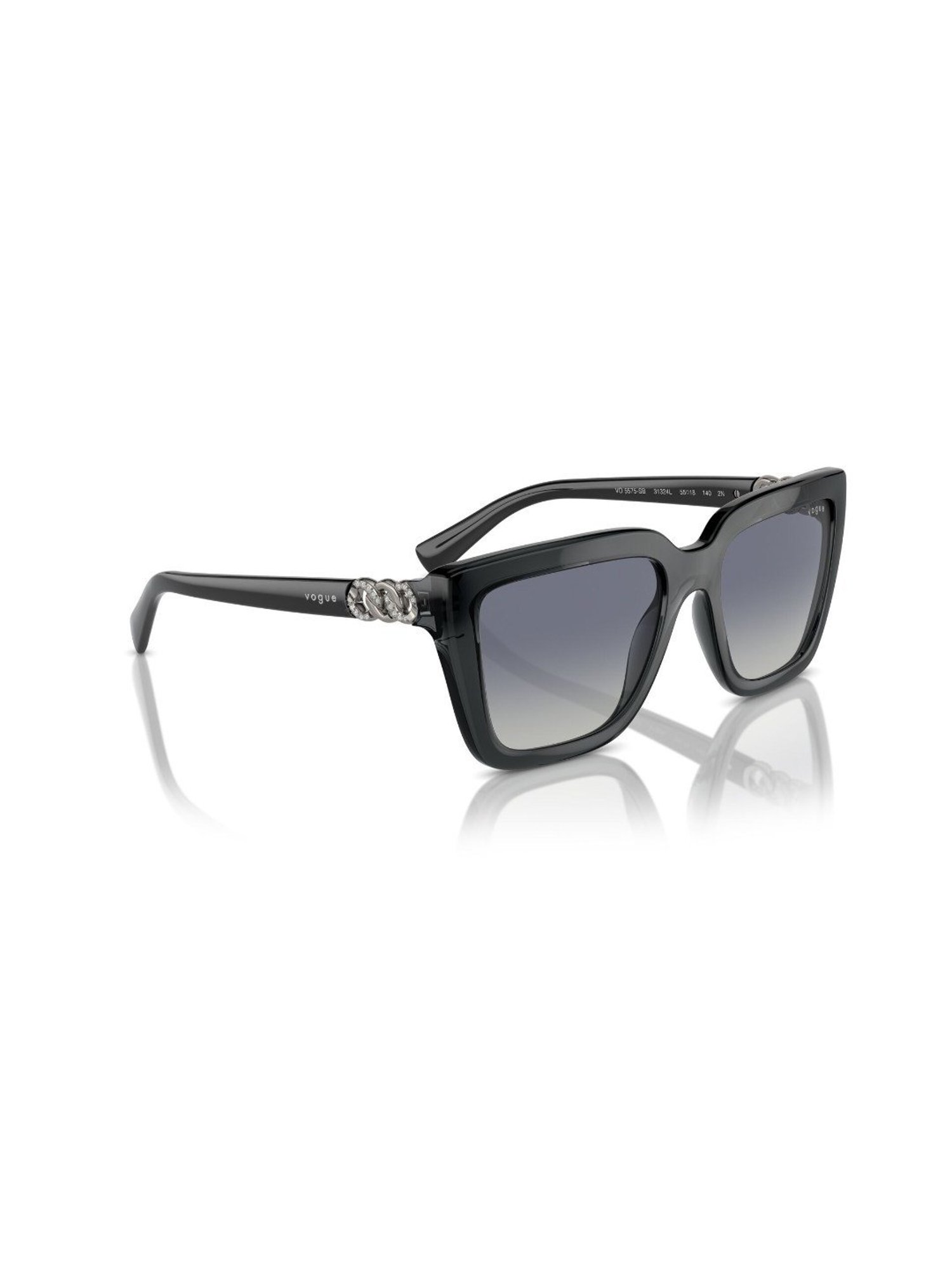 VOGUE EYEWEAR Women Gradient Blue Lens Butterfly Sunglasses - 0VO5575SB31324L55