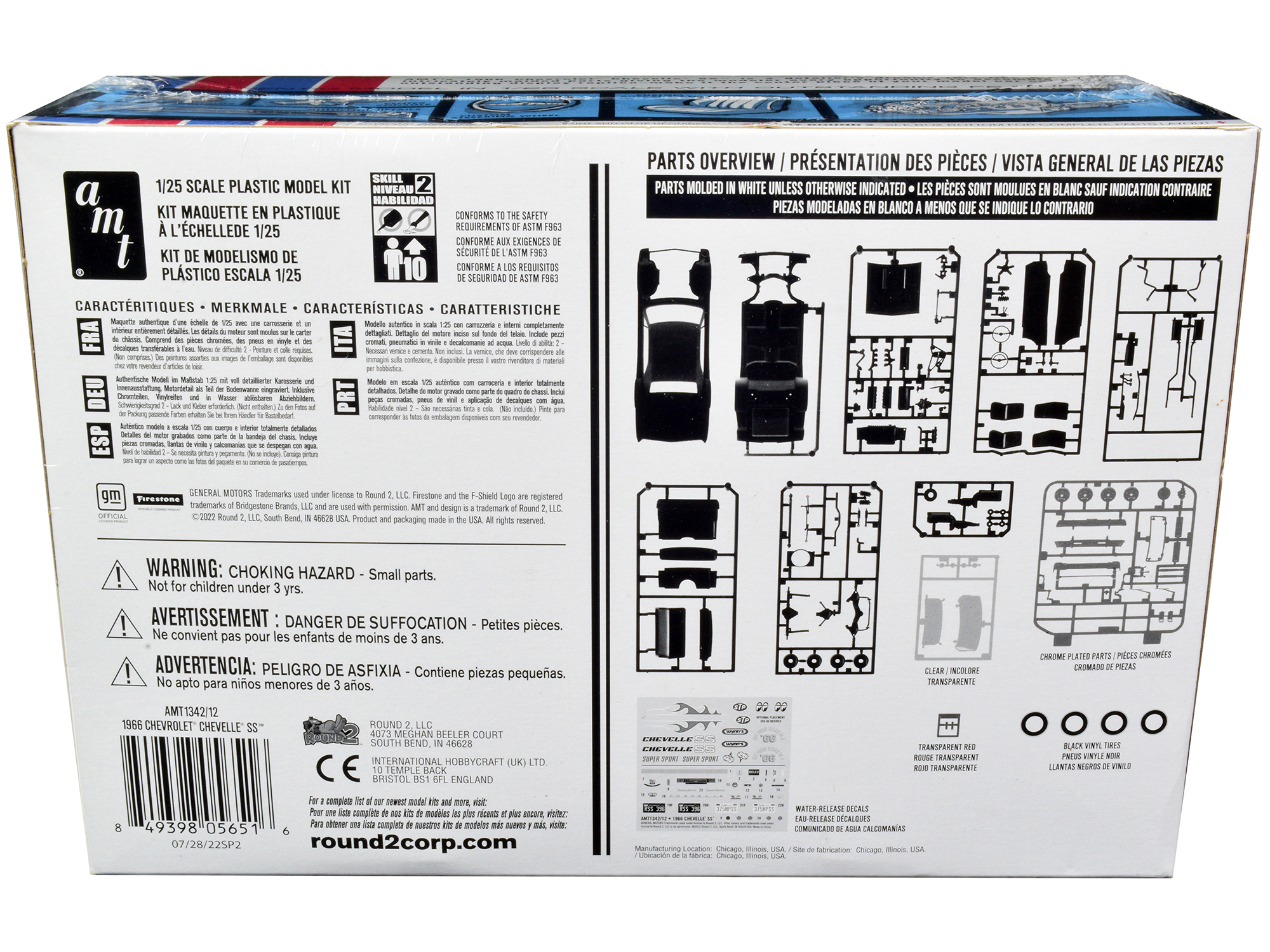 Level 4 Model Kit 1978 Chevrolet Bison Truck Tractor 1/32 Scale Model by Revell