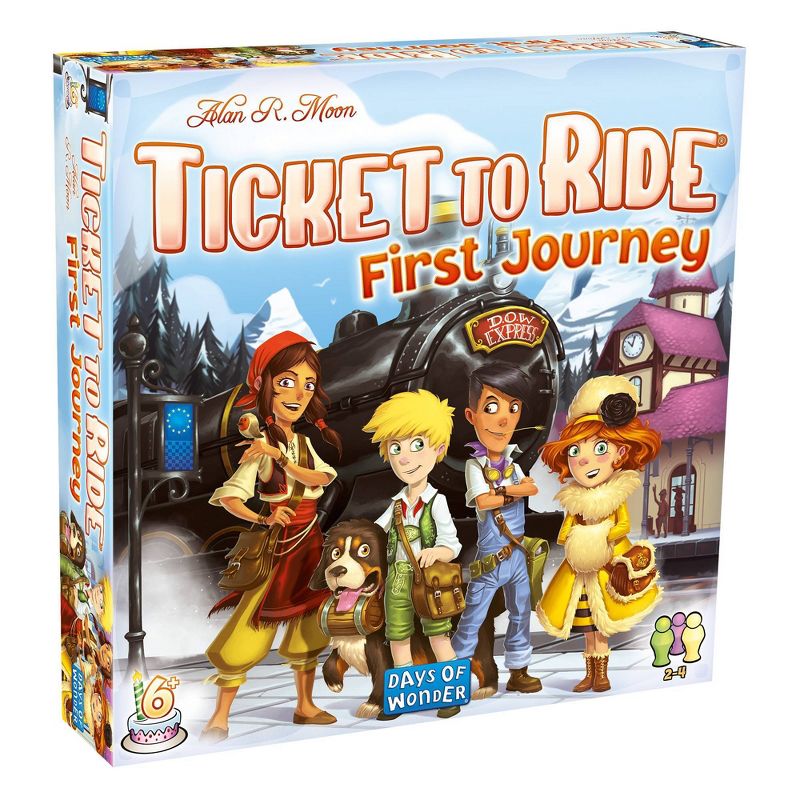 Ticket to Ride: Europe: First Journey Board Game