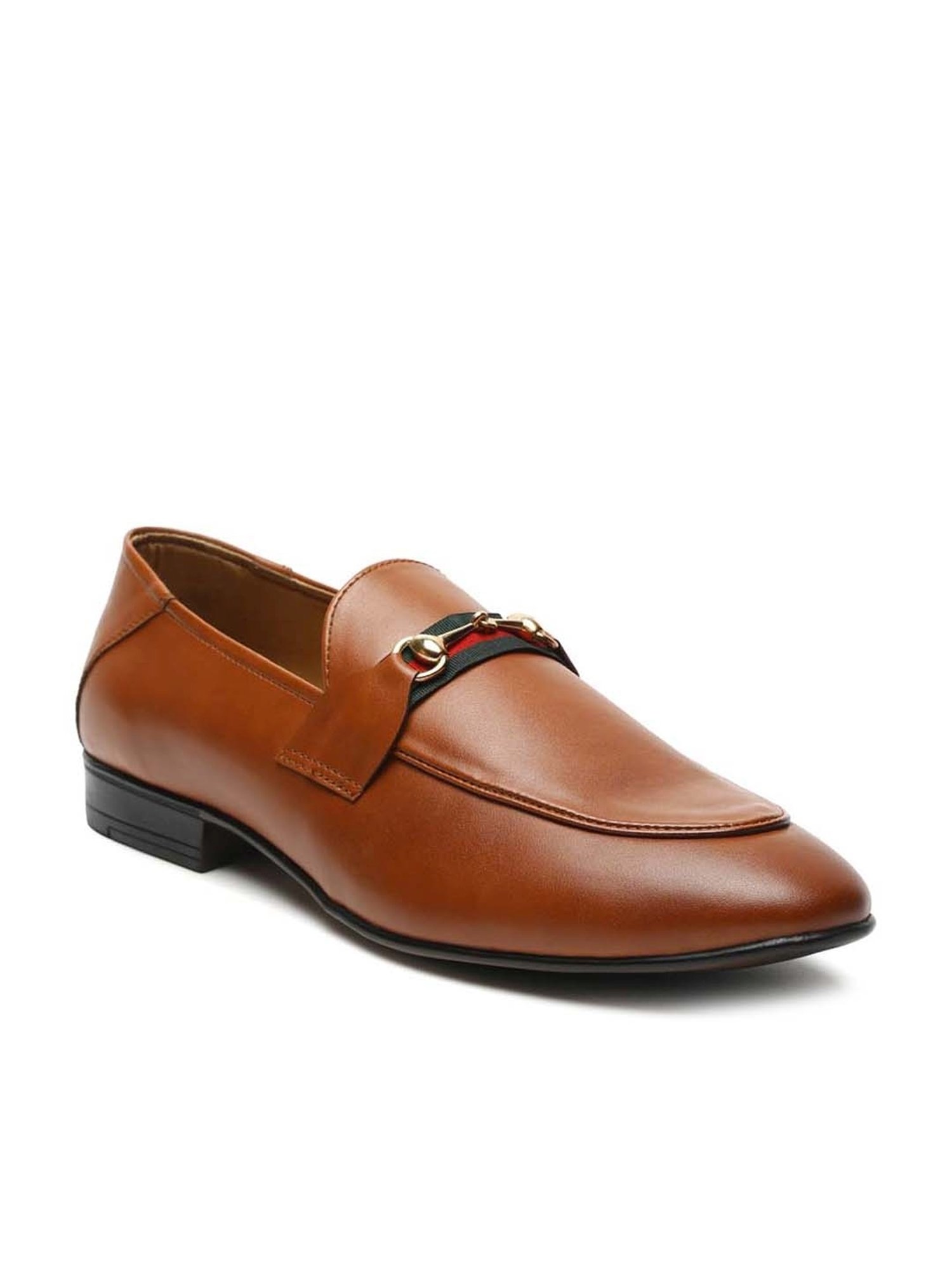 Apsis Men's Tan Formal Loafers