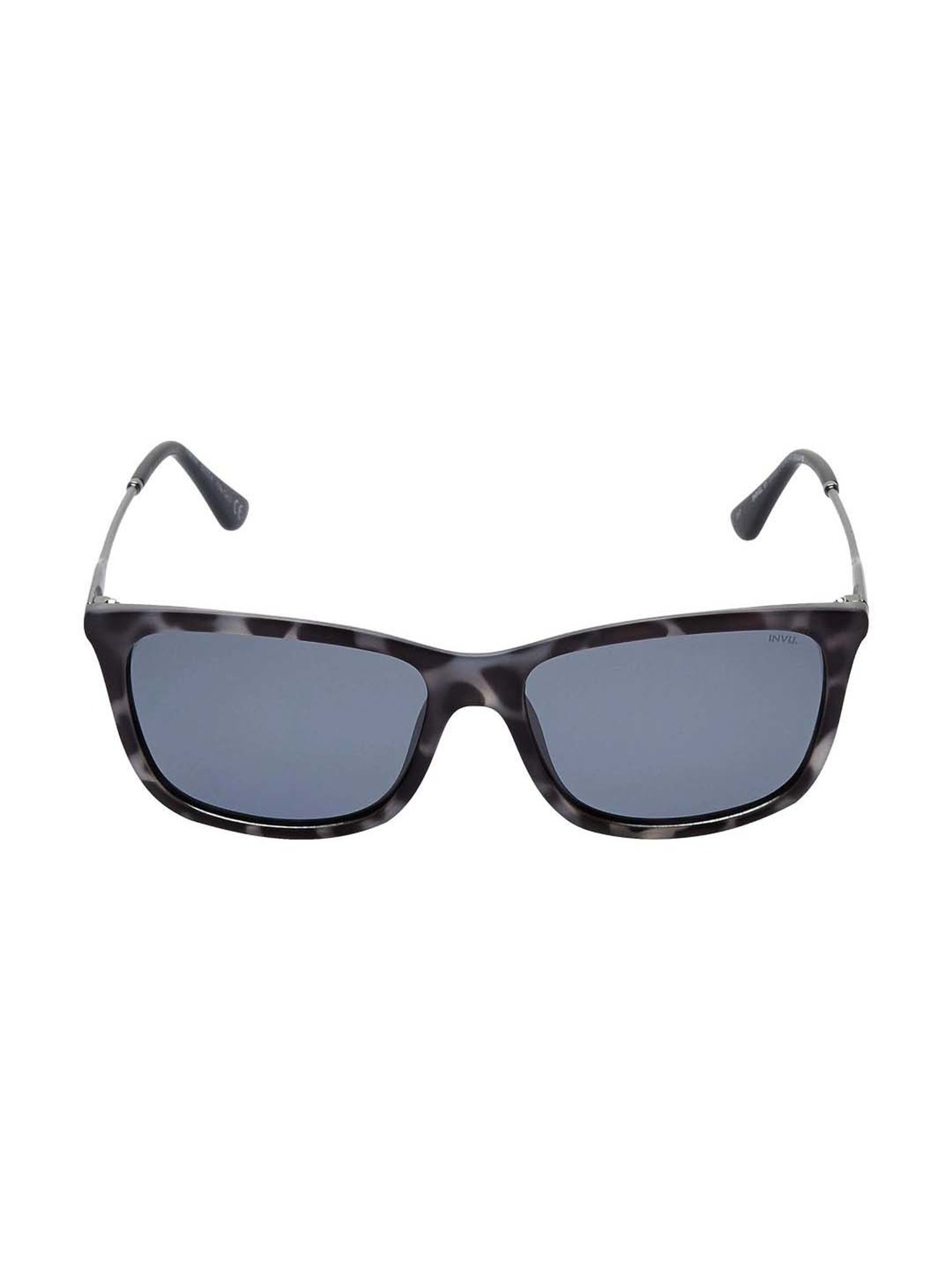 INVU Grey Rectangular UV Protection Sunglasses for Men