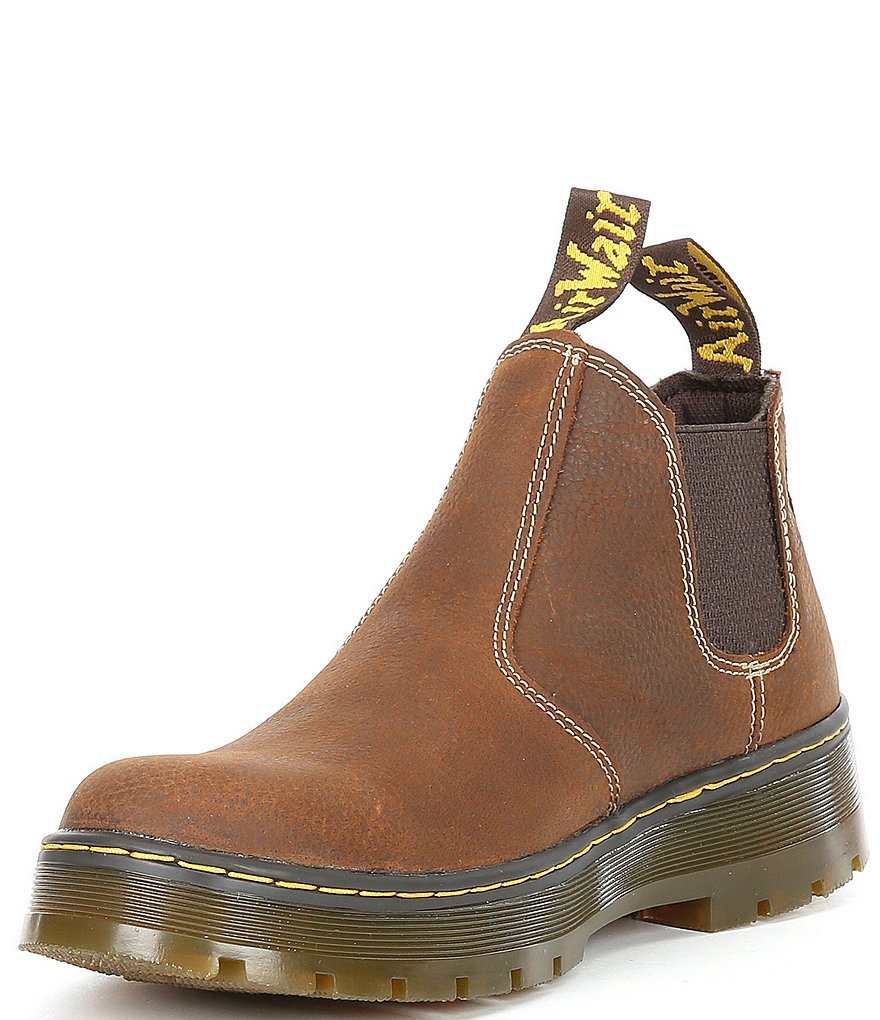 Dr. Martens Men's Hardie Leather Chelsea Boots