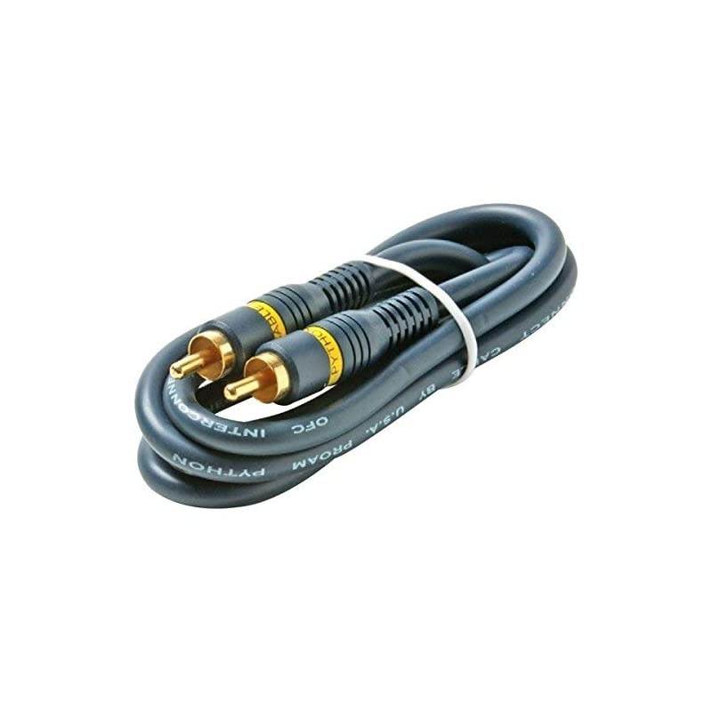 RCA Cable Car Audio RCA Cables RCA Subwoofer Cable RCA Home Theater Projector RCA Projector Audio Video Cables Stereo Audio Cable 25 ft 76 Meters 1 Male to 1 Male  254125BL