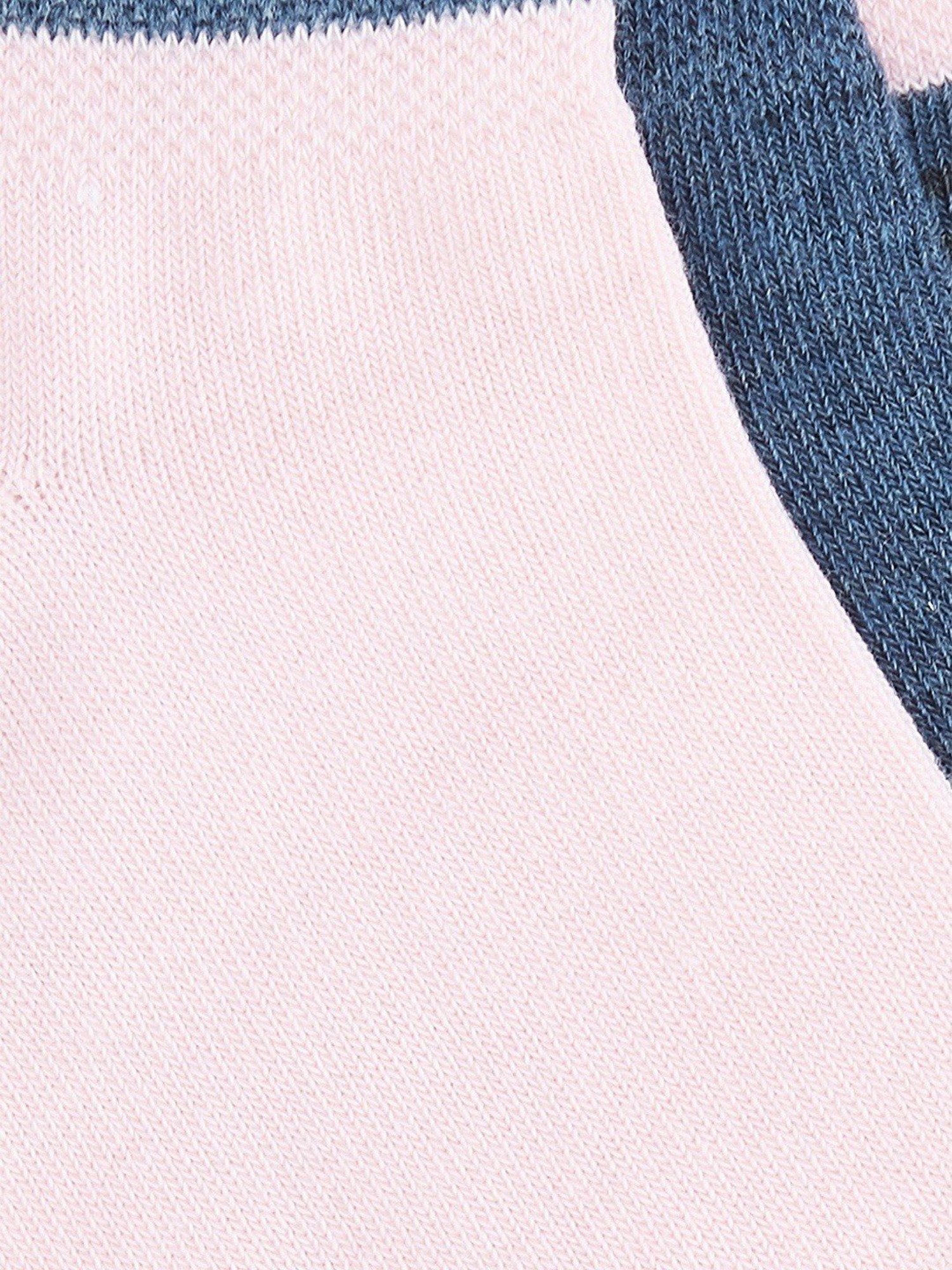 Honey by Pantaloons Blue Striped Socks - Pack of 3