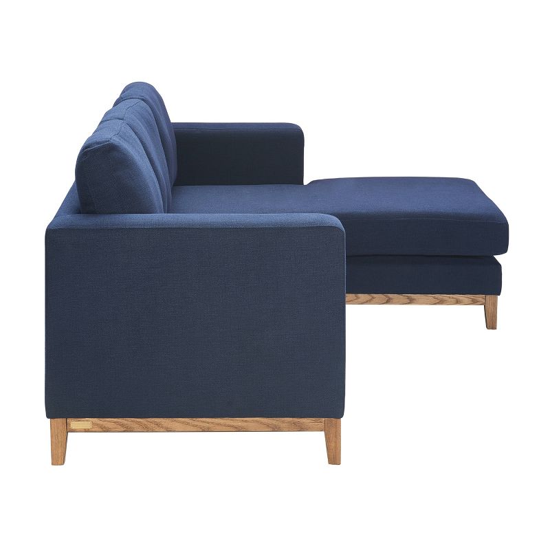 Ali Upholstered Loveseat Dark Shadow Blue - HOMES: Inside + Out
