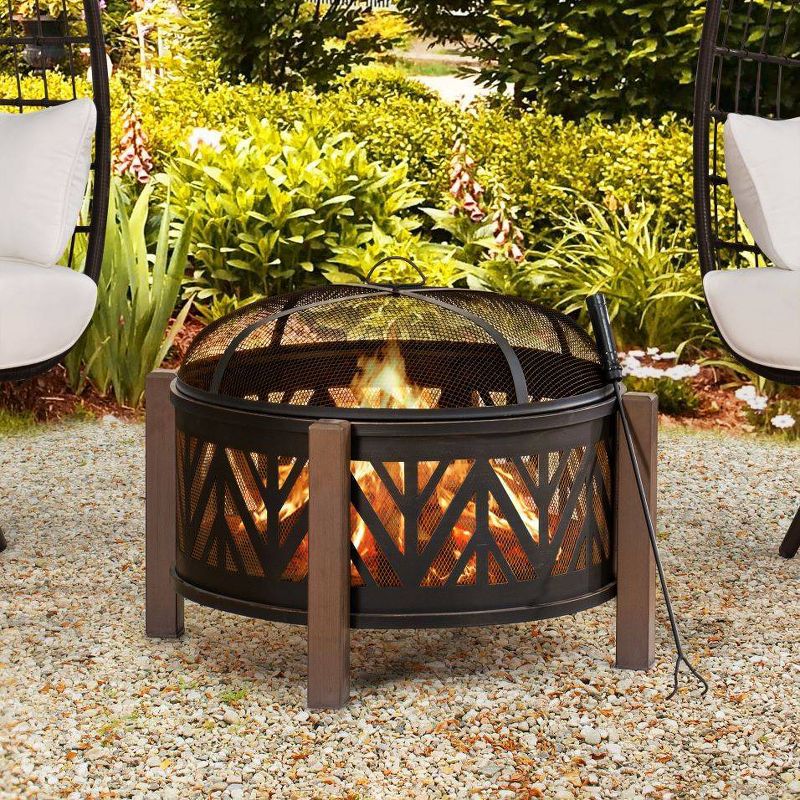 Premium Patio Heater Hammered Bronze - Dyna-Glo