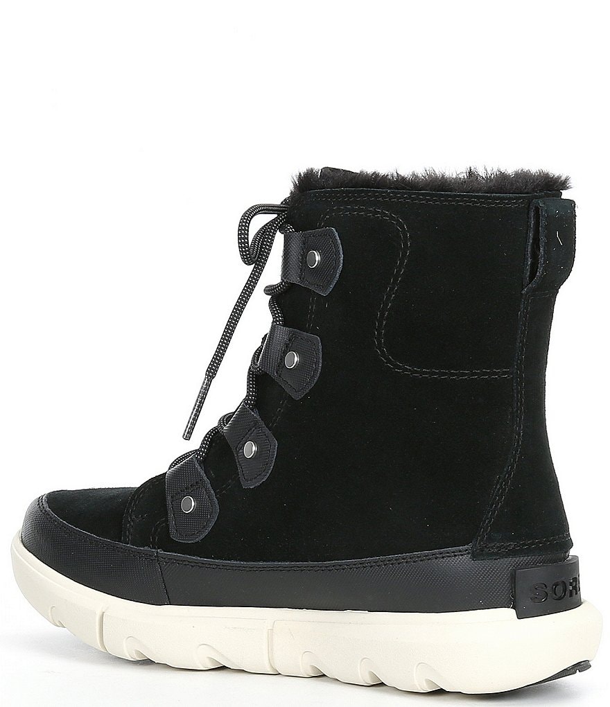 Sorel Explorer II Joan Waterproof Suede Booties