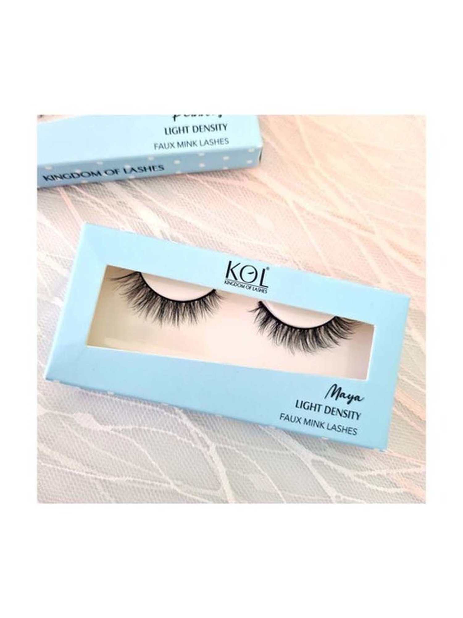 Kingdom Of Lashes Light Density Eyelashes Maya - 2 gm