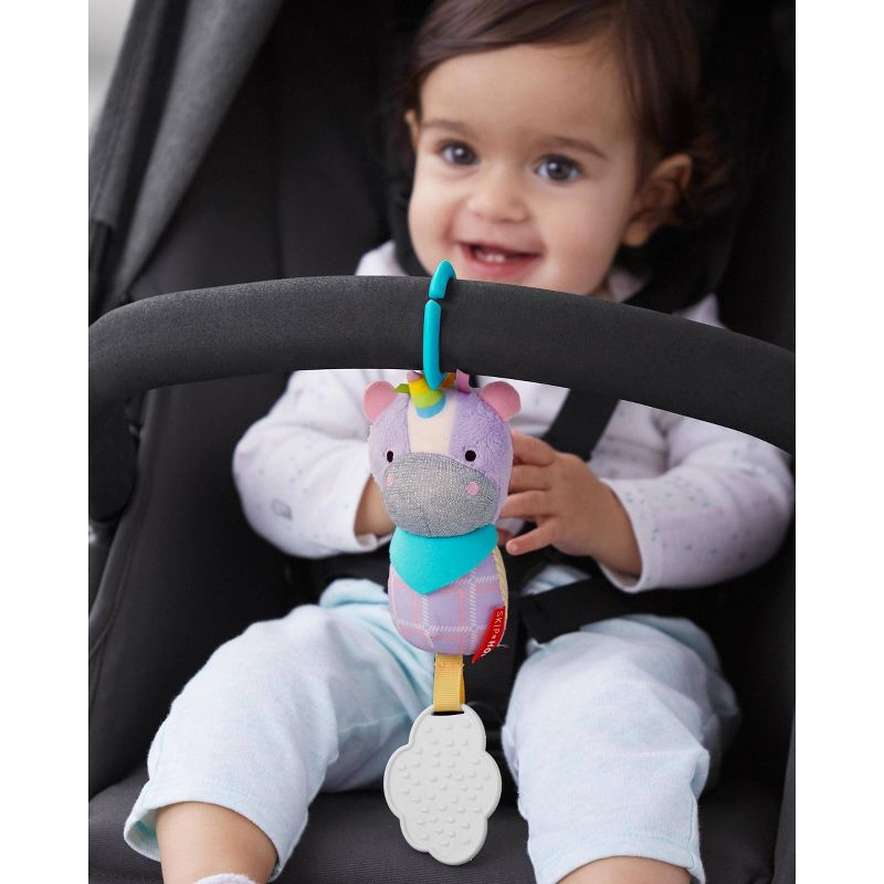 Skip Hop Bandana Buddies Chime & Teethe Toy - Unicorn
