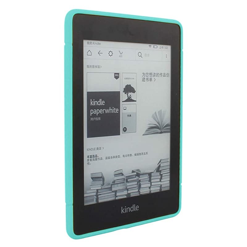 me 10th Generation Kindle Paperwhite Cover - Slim Fit TPU Gel Protective Case Cover for 2018 All-New Kindle Paperwhite (Light Green)