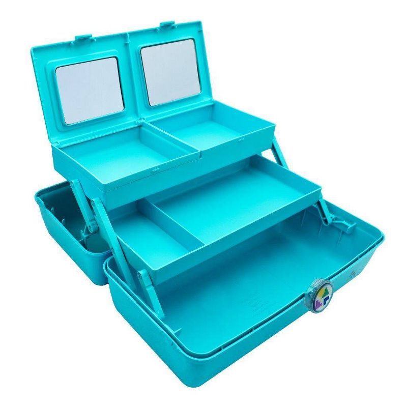 Caboodles Ultimate On-The-Go-Girl Makeup Organizer - Teal - XL