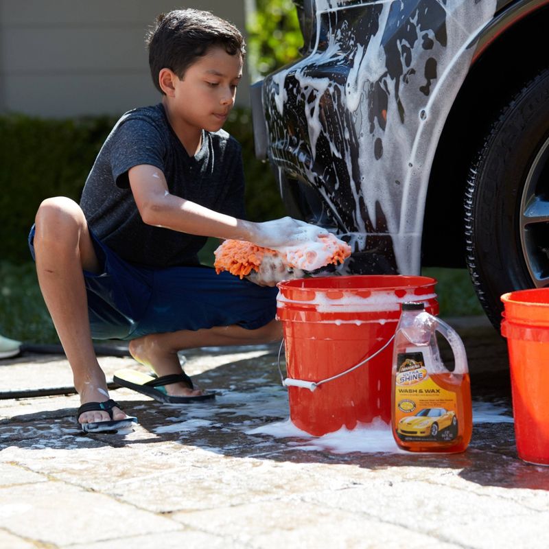 Armor All 64oz Ultra Shine Wash and Wax Automotive Wash