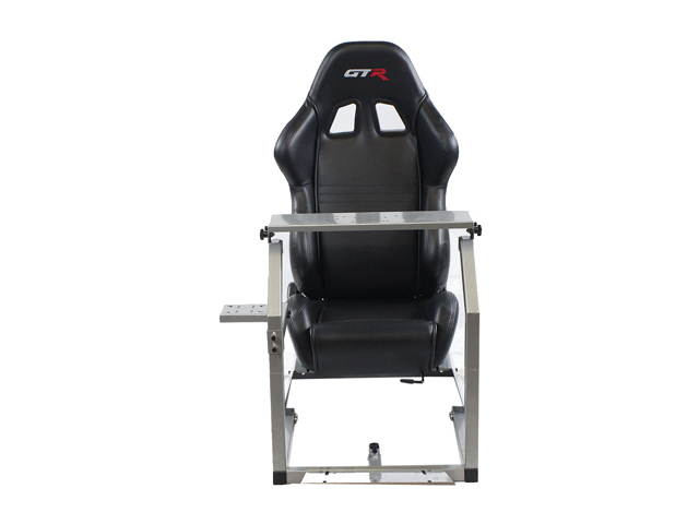 GTR Simulator Gta Model with Real Racing Seat, Driving Simulator Cockpit Gaming Chair with Gear Shifter Mount