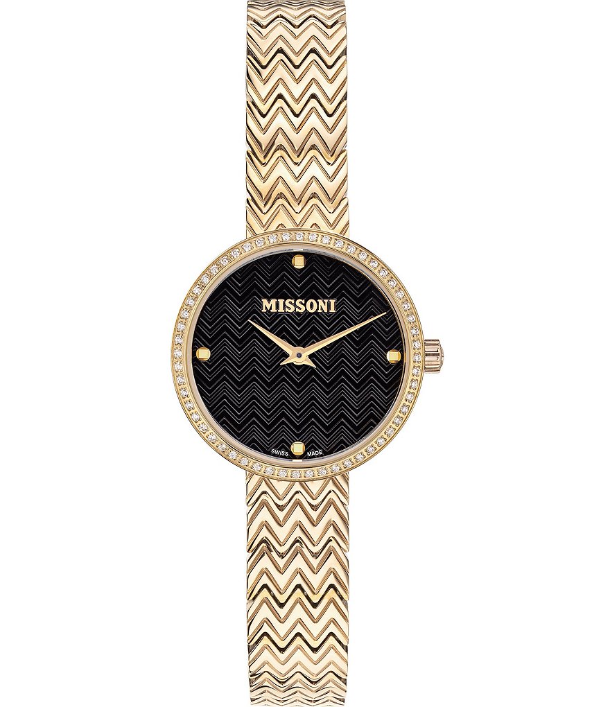 Missoni M1 Joyful Bracelet Black Dial Watch