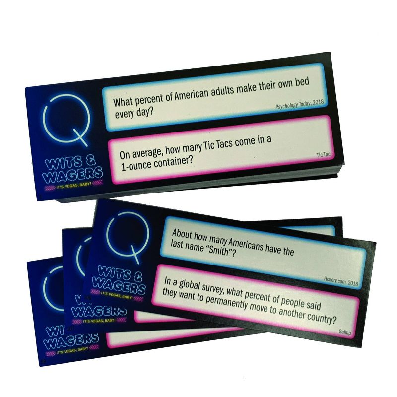 Wits & Wagers Vegas Board Game