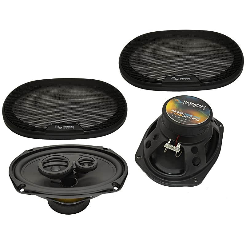 HA-R69 Car Stereo Rhythm Series 6x9 Replacement 450W Speakers