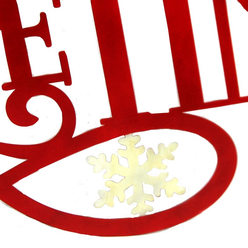 Christmas 26.0" Laser Cut Seasons Greeting Sign Wall Decor Decorate Christmas  -  Wall Sign Panels