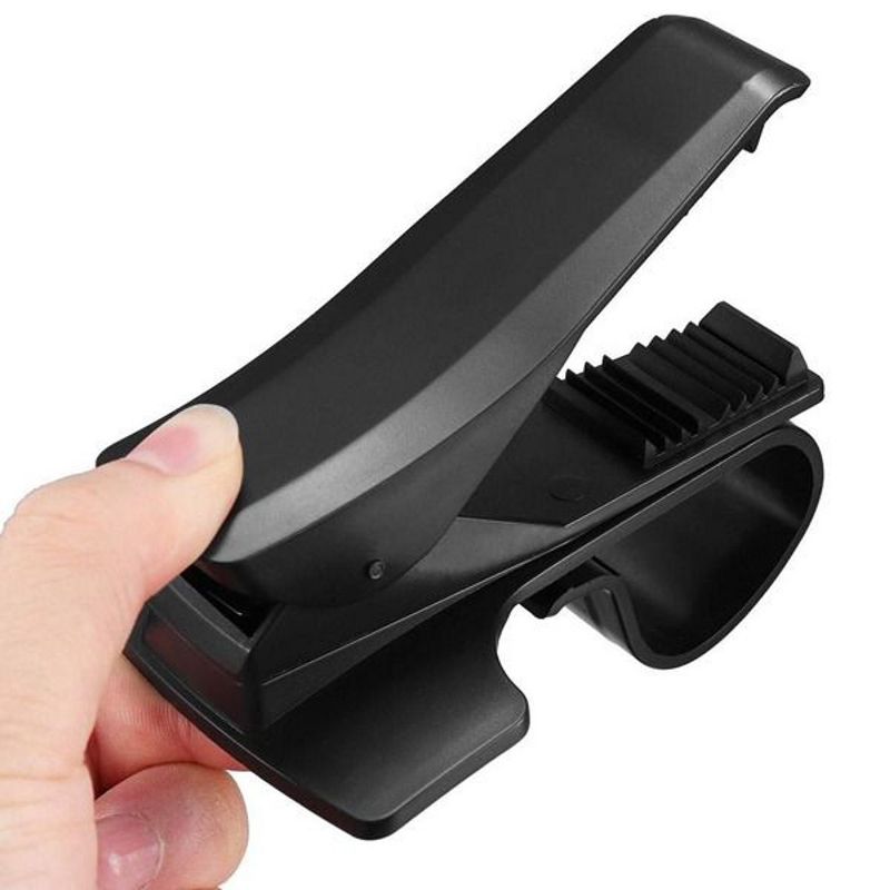 Dashboard Clip Phone Mount Holder, Black