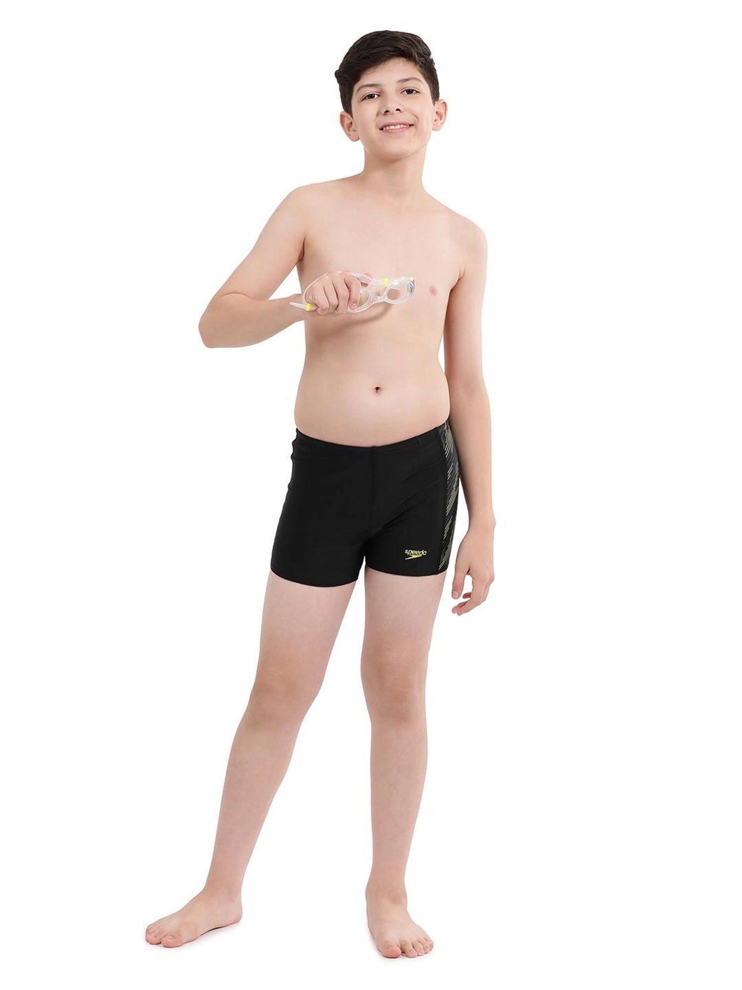 Speedo Kids Navy Solid Jammer