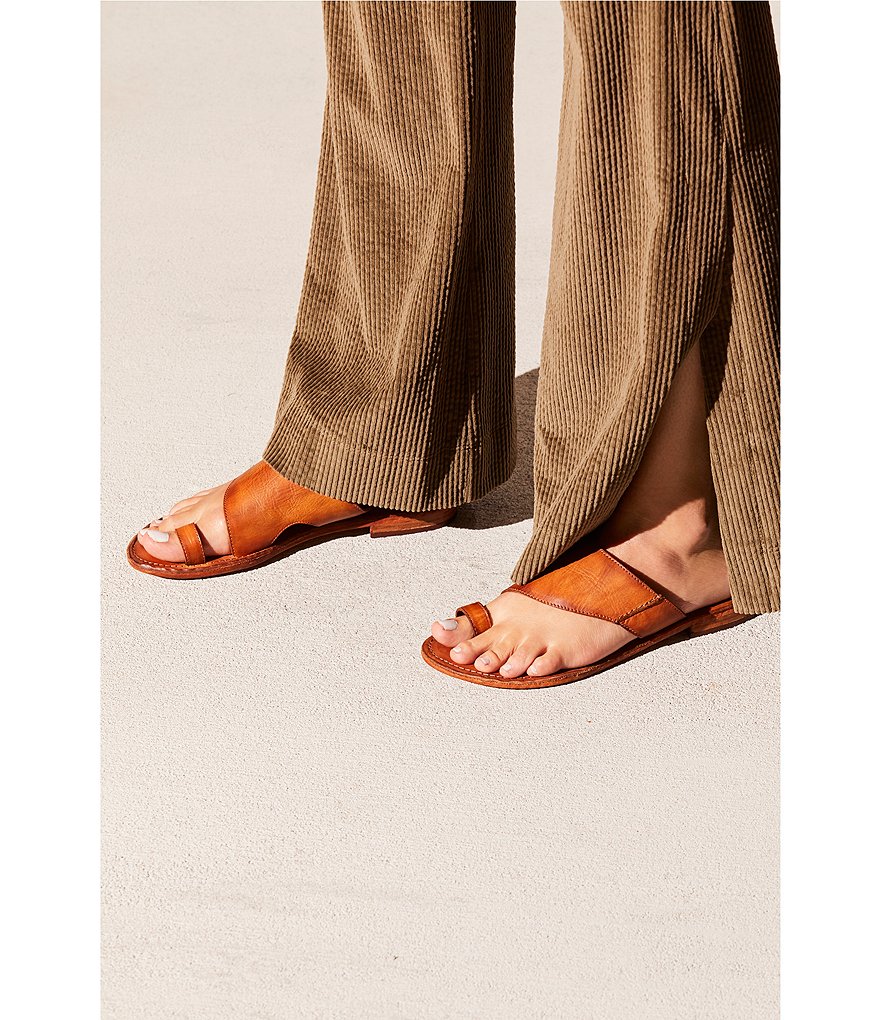 Free People Sant Antoni Leather Sandals