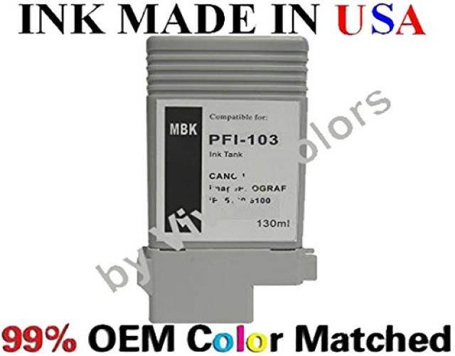 PFI-103 New Compatible Cartridge for IPF5100 6100s- Matte Black