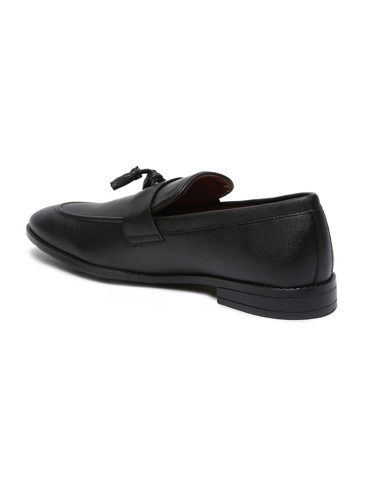 Louis Stitch Men's Black Formal Mocassins