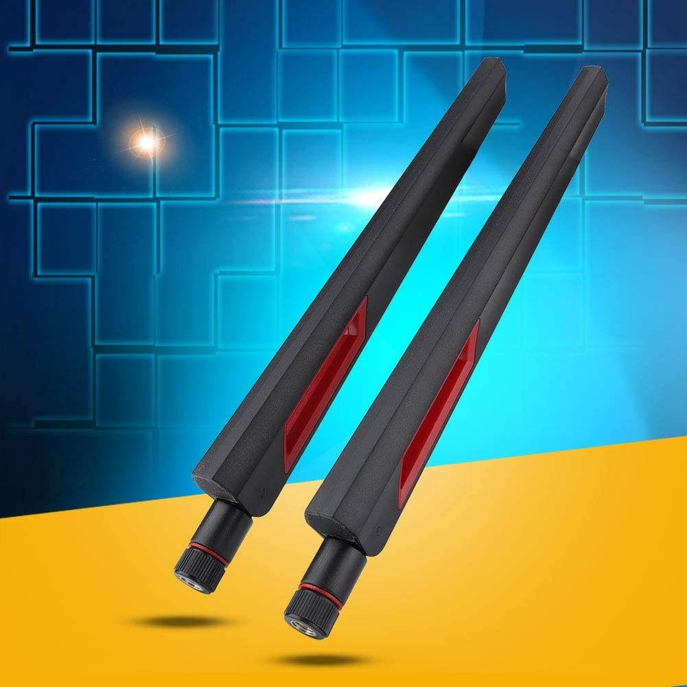 Bewinner 2PCS M.2/NGFF Wireless Network Card Connect Cable+28DBi Network Antenna Wireless LAN and WiFi Router Adapte Compatible for Intel 9260NGW/7265AC/9650AC/BCM94360