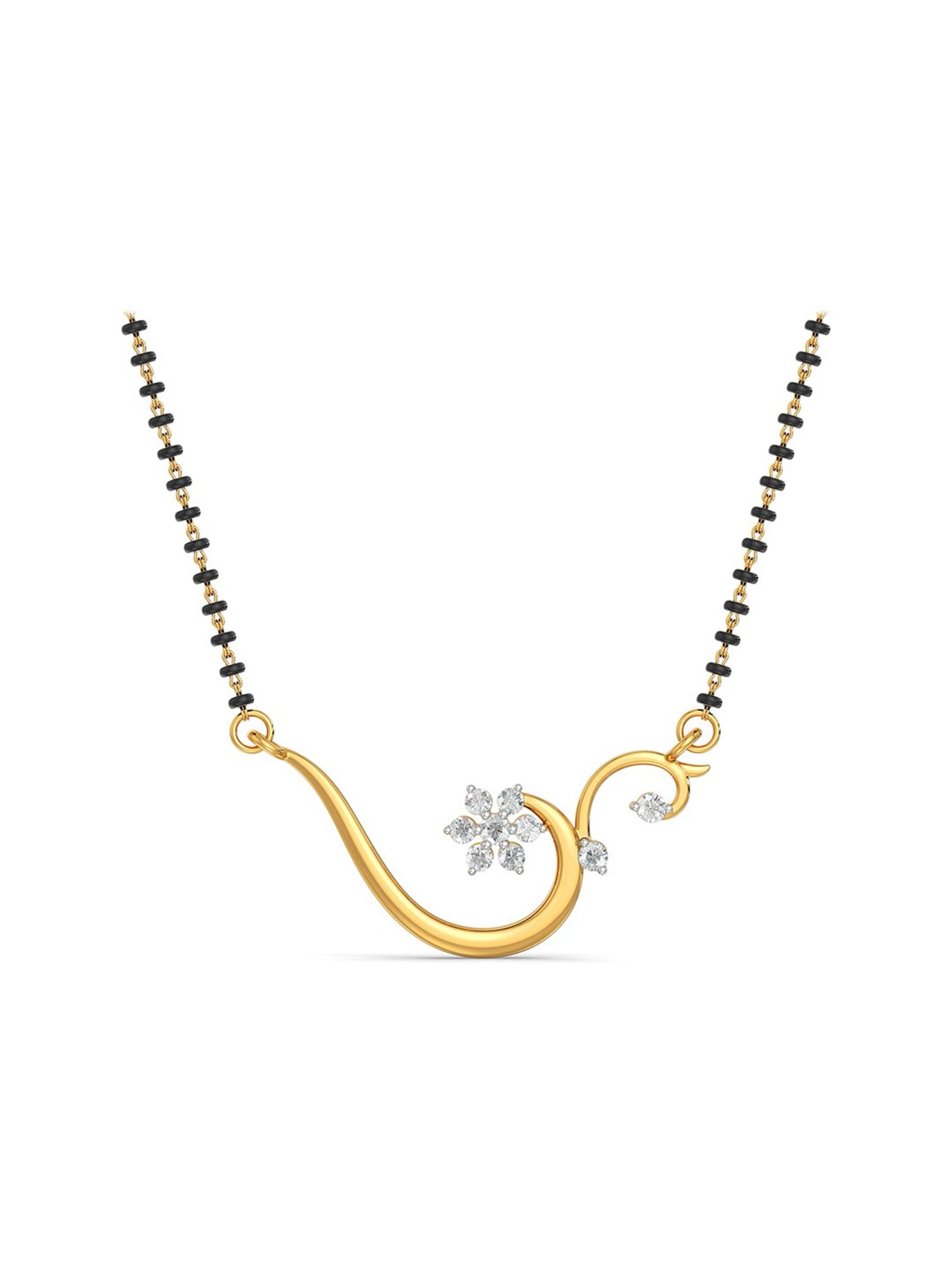 Joyalukkas 18k Gold & Diamond Mangalsutra