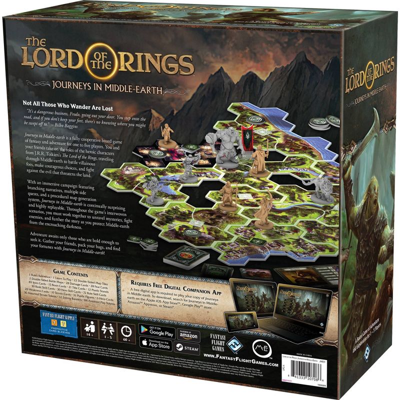 Lord of the Rings: Journeys in Middle-Earth Board Game