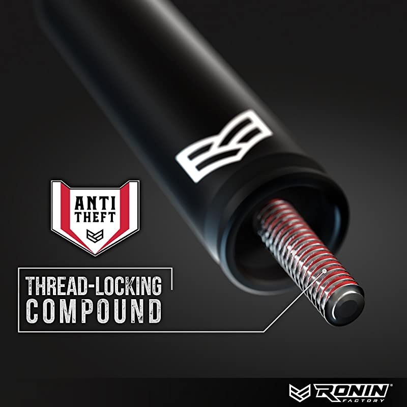 Bullet Antenna for Dodge RAM & Ford F150 F250 F350 Super Duty Ford Raptor Trucks - Anti-Theft Design - Short Replacement Antenna 1990 - Current