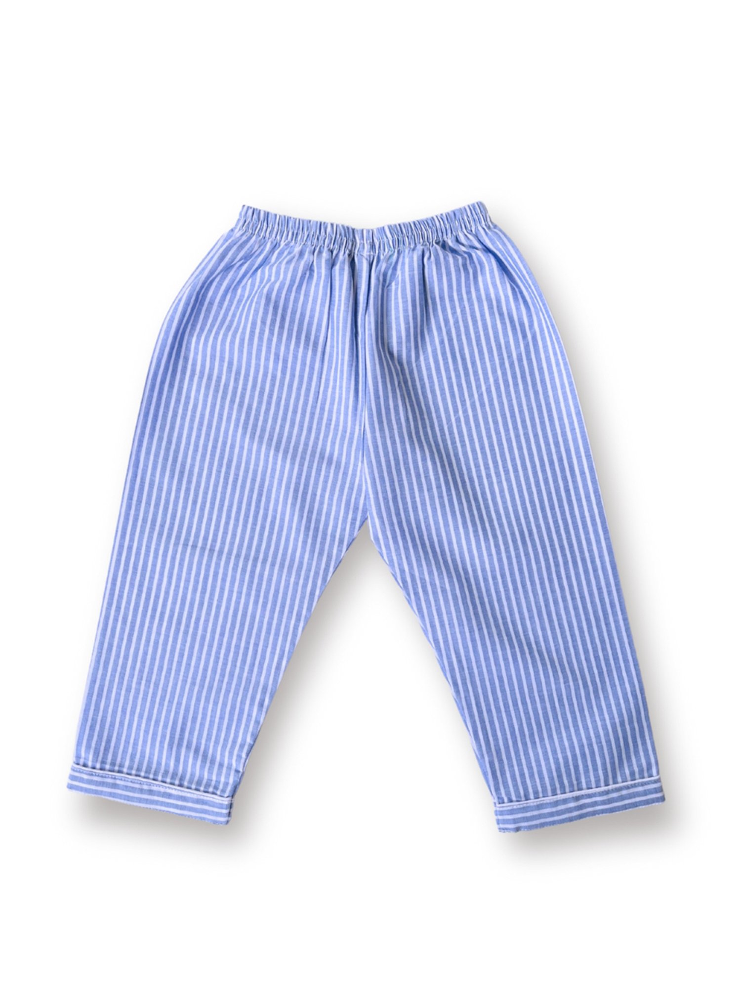 Tippy Top Boys Blue Striped Shirt with Pants
