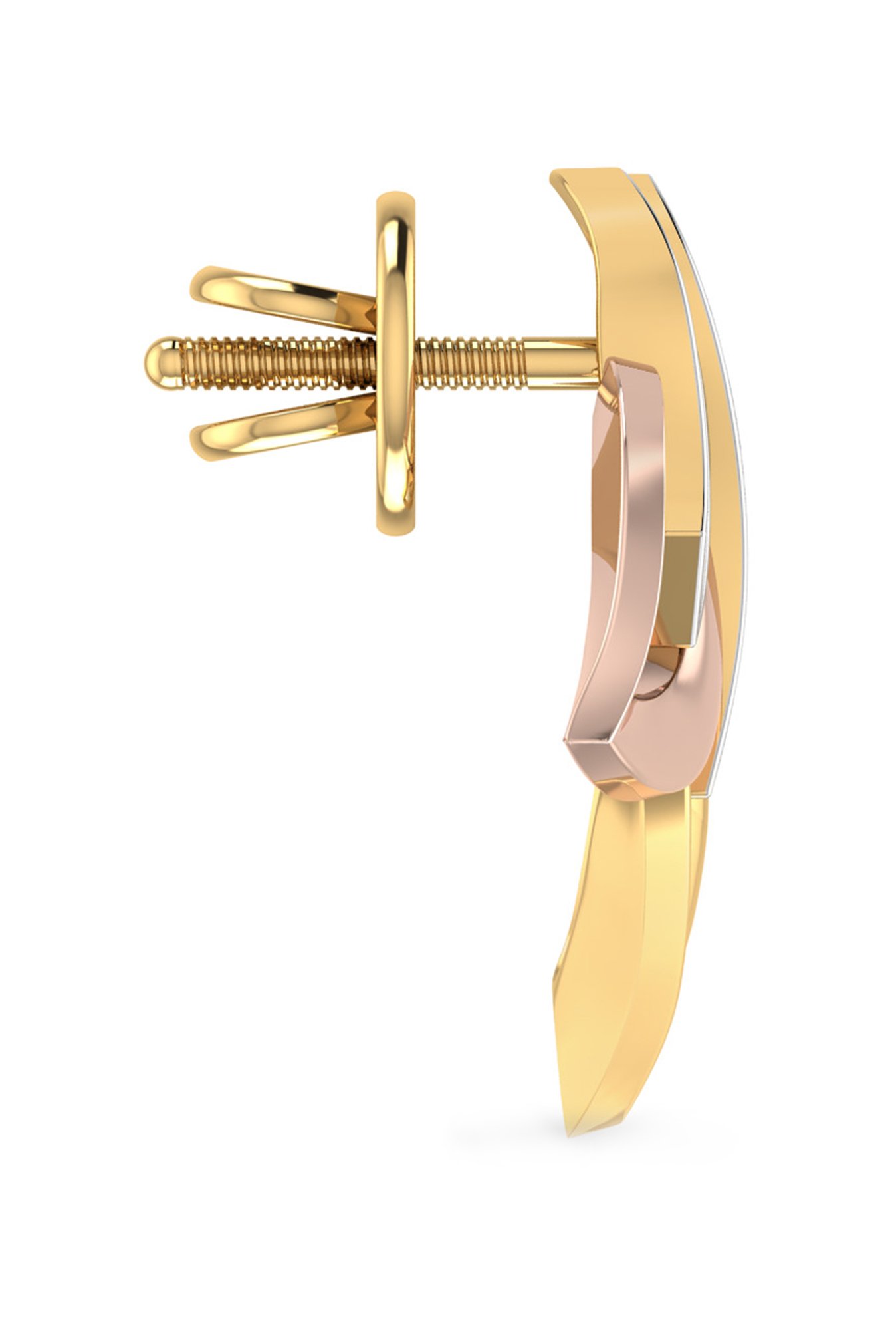 CKC Opulent Multi-Tiered Gold Jhumka Eardrops